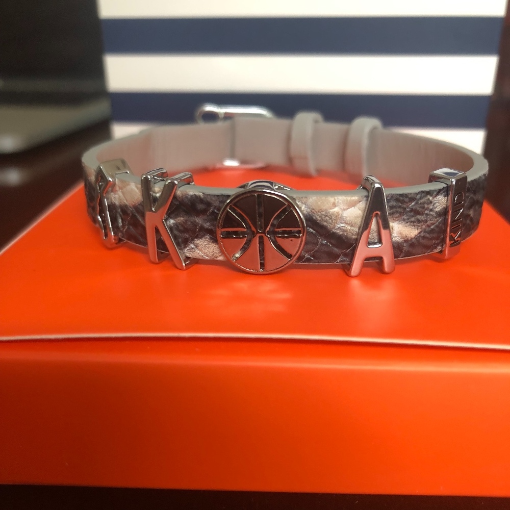 NIB Keep Collective Leather Bracelet snakeskin - Picture 3 of 4